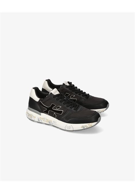 Premiata Mick 7249 Sneakers  Black Leather and Nylon with Iconic Logo PREMIATA |  | MICK7249