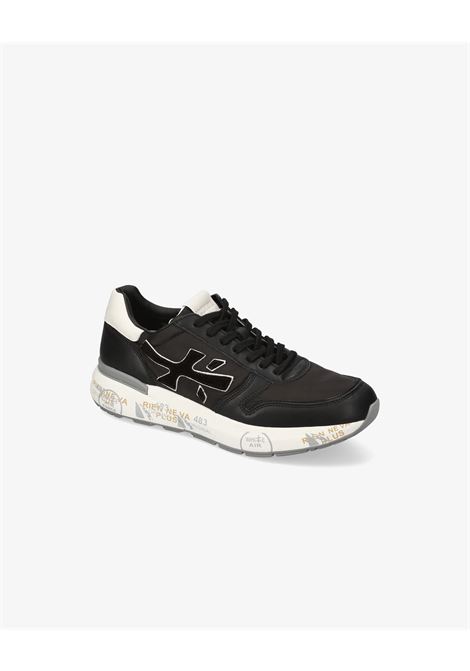 Premiata Mick 7249 Sneakers  Black Leather and Nylon with Iconic Logo PREMIATA |  | MICK7249