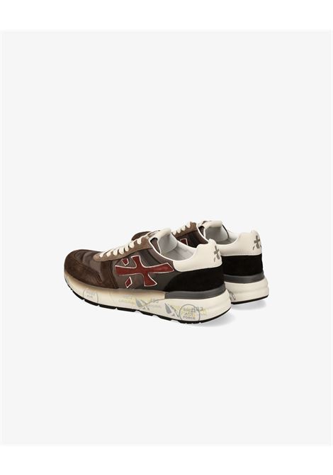 Premiata Mick 7714 Sneakers  Brown Leather and Nylon with Iconic Logo PREMIATA |  | MICK7714