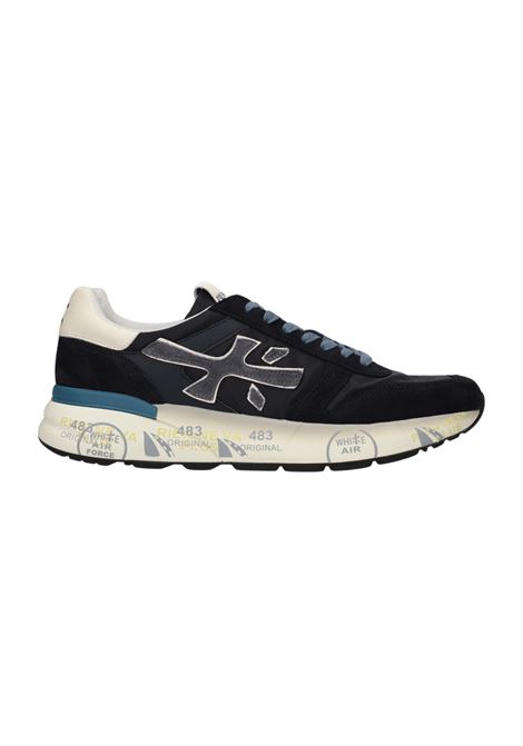 Premiata Mick 7716 Sneakers  Blue Leather and Nylon with Iconic Logo PREMIATA |  | MICK7716