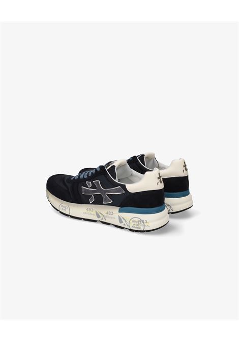 Premiata Mick 7716 Sneakers  Blue Leather and Nylon with Iconic Logo PREMIATA |  | MICK7716