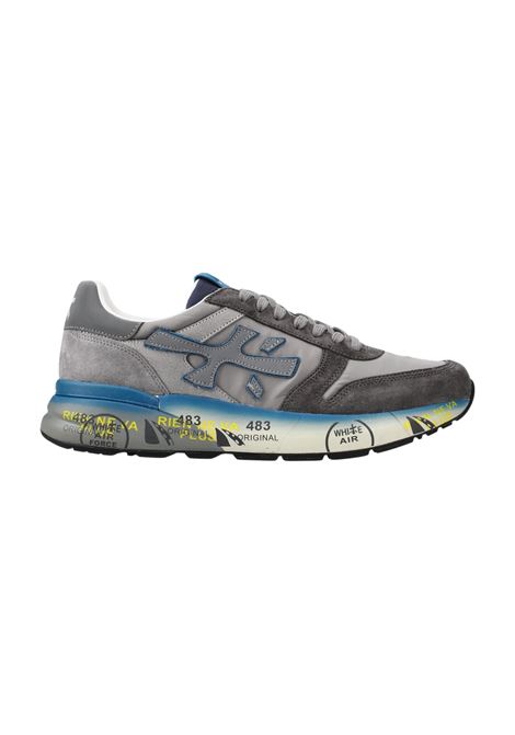 Premiata Mick 7865 Sneakers  Grey Leather and Nylon with Iconic Logo PREMIATA |  | MICK7865