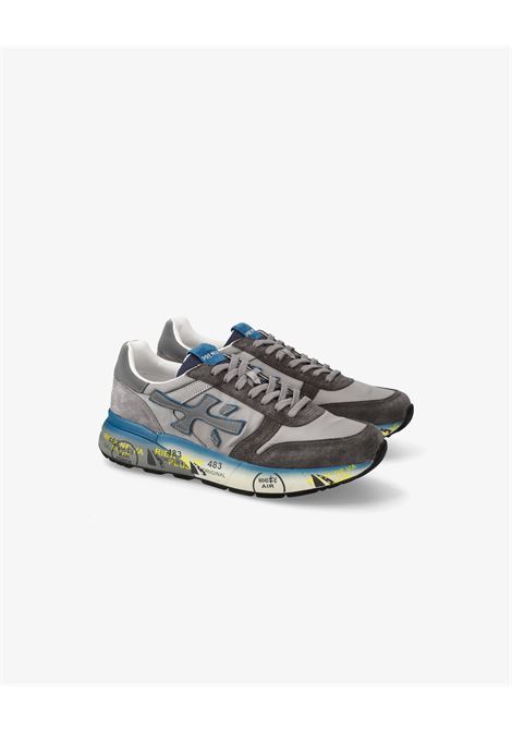 Premiata Mick 7865 Sneakers  Grey Leather and Nylon with Iconic Logo PREMIATA |  | MICK7865