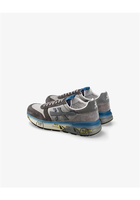 Premiata Mick 7865 Sneakers  Grey Leather and Nylon with Iconic Logo PREMIATA |  | MICK7865