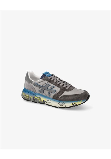 Premiata Mick 7865 Sneakers  Grey Leather and Nylon with Iconic Logo PREMIATA |  | MICK7865
