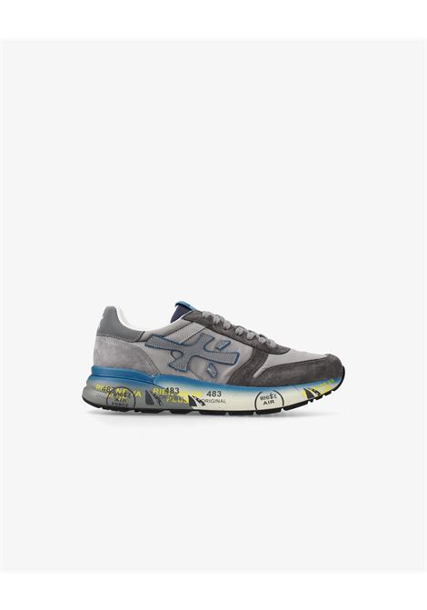 Premiata Mick 7865 Sneakers  Grey Leather and Nylon with Iconic Logo PREMIATA |  | MICK7865