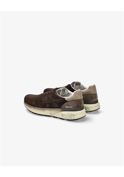 Premiata Mick 7898 Sneakers  Brown Leather and Nylon with Iconic Logo PREMIATA |  | MICK7898
