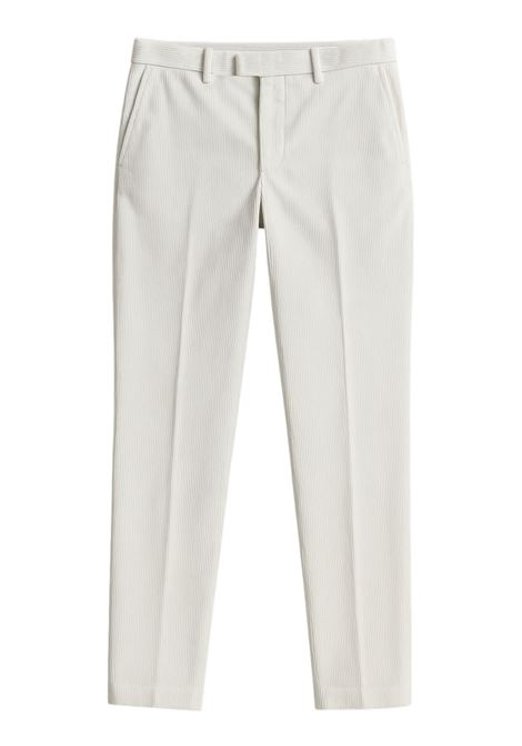 PT Torino Mens White Fine-Corduroy Trousers  Rebel Fit Model PT TORINO |  | CORTZ1Z00FWDN010