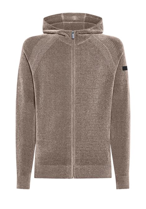 Felpa RRD Velvet Hood Zip Knit in ciniglia con cappuccio da uomo RRD | Maglieria | W2513687