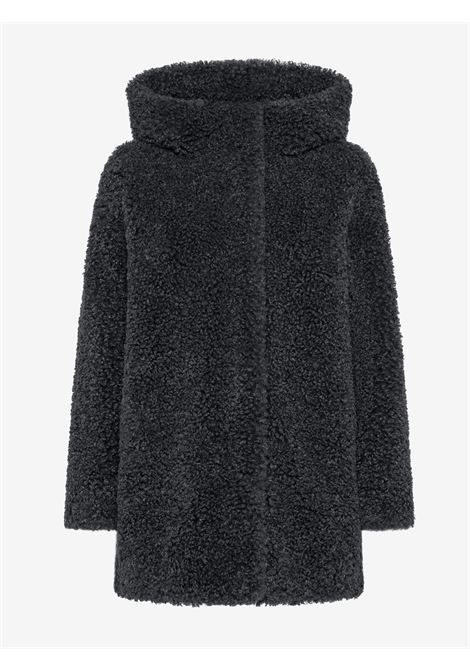RRD Lamb Hood Womens Reversible Coat in Faux Fur and Eco Suede RRD |  | W2557120