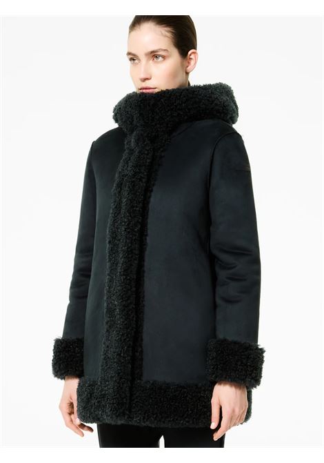 RRD Lamb Hood Womens Reversible Coat in Faux Fur and Eco Suede RRD |  | W2557120