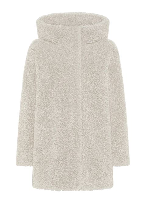 RRD Lamb Hood Womens Reversible Coat in Faux Fur and Eco Suede RRD |  | W2557132