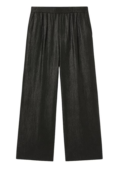 Semicoture Jhonny Metallic Viscose Palazzo Pants SEMICOUTURE |  | S5WN11VSM01