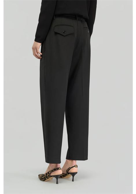 Pantaloni Gracia in Lana Pettinata Semicoture SEMICOUTURE | Pantaloni | S5WO07Y69-0