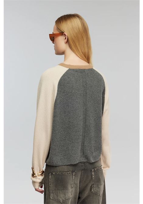 Maglia Raphael in Lana Vergine e Cashmere Semicoture SEMICOUTURE | Maglieria | Y5WD11BLK11