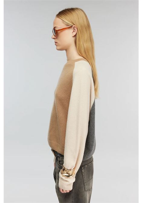 Maglia Raphael in Lana Vergine e Cashmere Semicoture SEMICOUTURE | Maglieria | Y5WD11BLK11