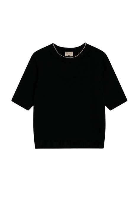 Maglia Leya in Lana Vergine e Cashmere Semicoture SEMICOUTURE | Maglieria | Y5WD30Y69-0