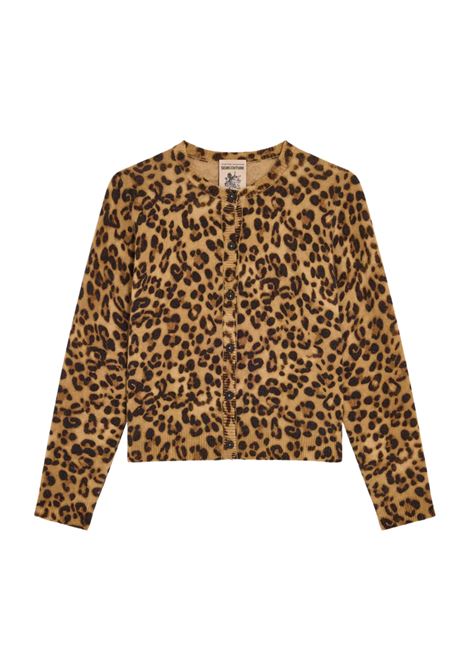 Cardigan Irmine in Lana Vergine e Cashmere Maculato Semicoture SEMICOUTURE | Cardigan | Y5WD43MAC27