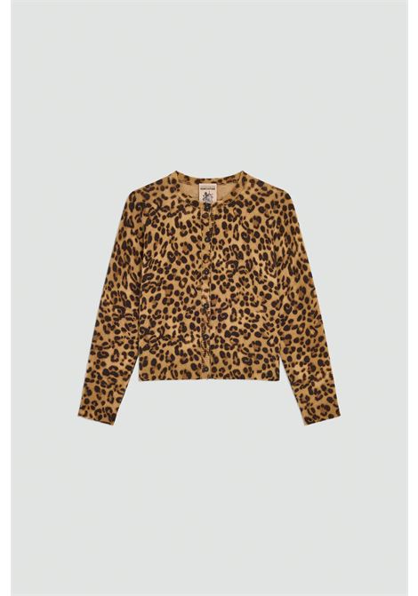 Cardigan Irmine in Lana Vergine e Cashmere Maculato Semicoture SEMICOUTURE | Cardigan | Y5WD43MAC27