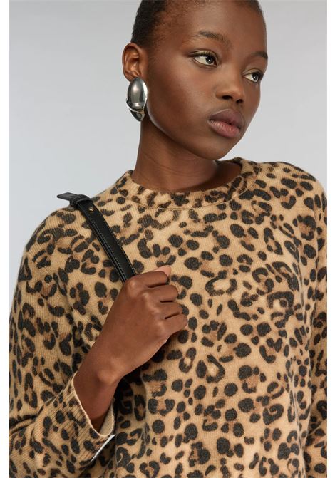 Maglia Serenella in Lana Vergine e Cashmere Maculato Semicoture SEMICOUTURE | Maglieria | Y5WD48MAC27