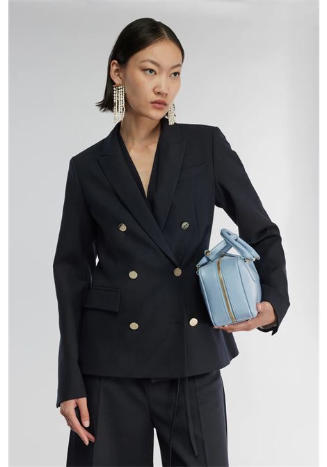 Giacca Carrie in Fresco di Lana Doppiopetto Semicoture SEMICOUTURE | GIACCHE | Y5WI06K92-1