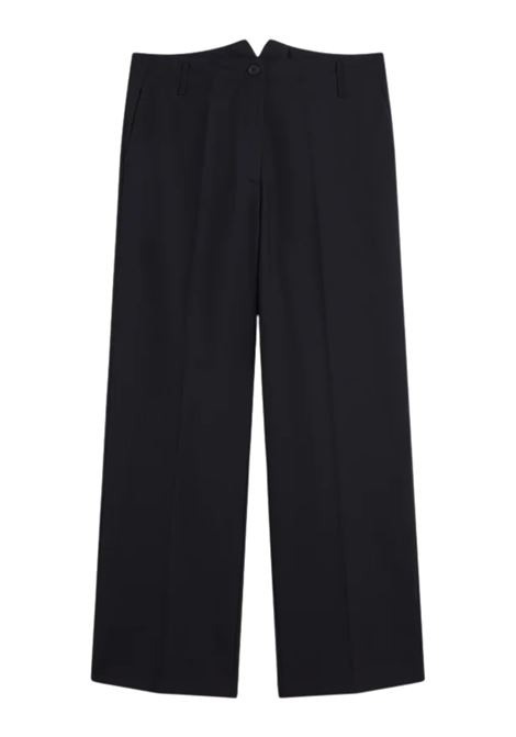 Pantalone Shelby in Fresco di Lana Semicoture SEMICOUTURE | Pantaloni | Y5WI29K92-1