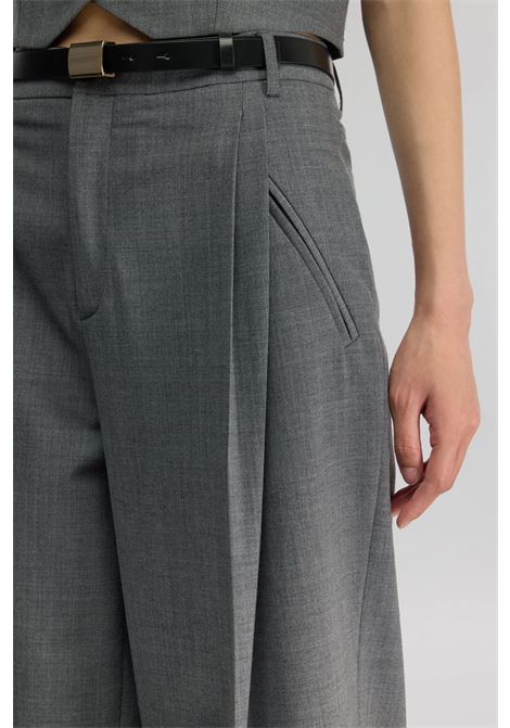 Pantalone Stefania in Fresco di Lana Semicoture SEMICOUTURE | Pantaloni | Y5WI30X92-0