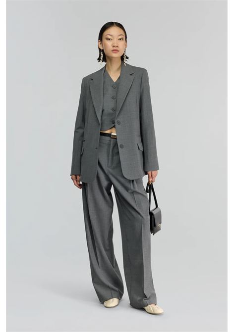 Pantalone Stefania in Fresco di Lana Semicoture SEMICOUTURE | Pantaloni | Y5WI30X92-0