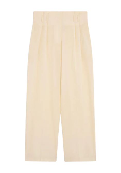 Pantalone Matisse in Fresco di Lana Semicoture SEMICOUTURE | Pantaloni | Y5WI31A38-1