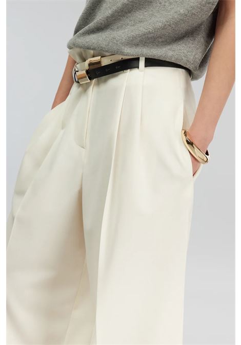 Pantalone Matisse in Fresco di Lana Semicoture SEMICOUTURE | Pantaloni | Y5WI31A38-1