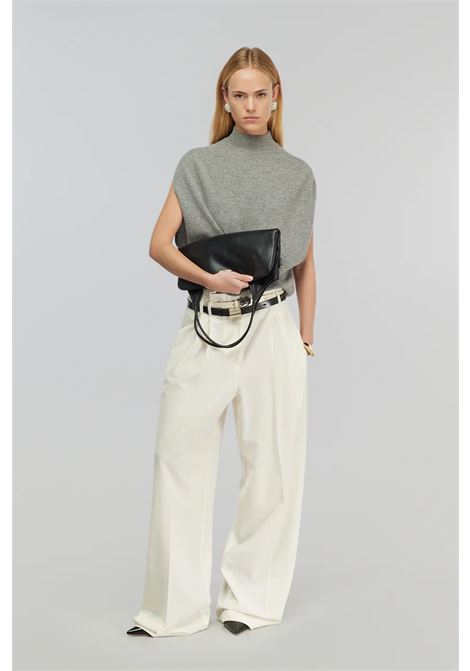 Pantalone Matisse in Fresco di Lana Semicoture SEMICOUTURE | Pantaloni | Y5WI31A38-1