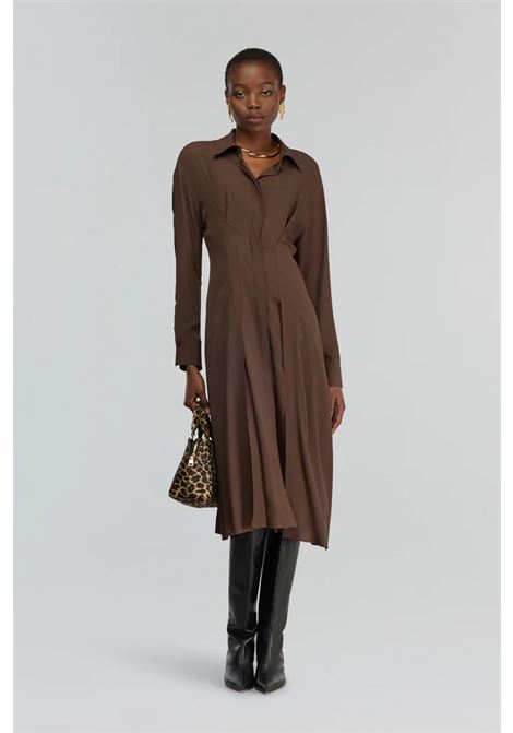 Abito Clement in Crêpe de Chine Semicoture SEMICOUTURE | ABITI | Y5WU18U89-0