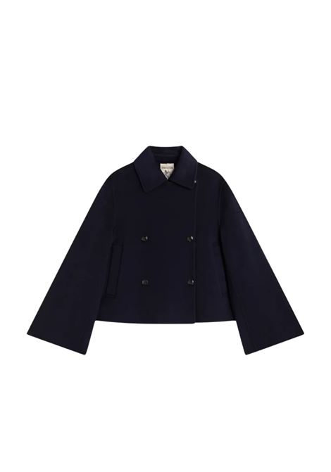 Caban Angelina in Panno Doppio di Lana Semicoture SEMICOUTURE | Caban | Y5WV50K92-1
