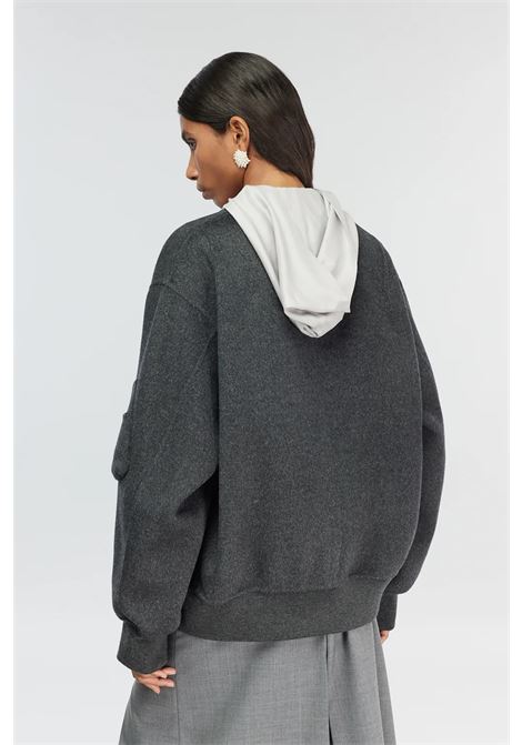 Bomber Azalea in Panno Doppio di Lana Semicoture SEMICOUTURE | Bomber | Y5WV51Y49-0