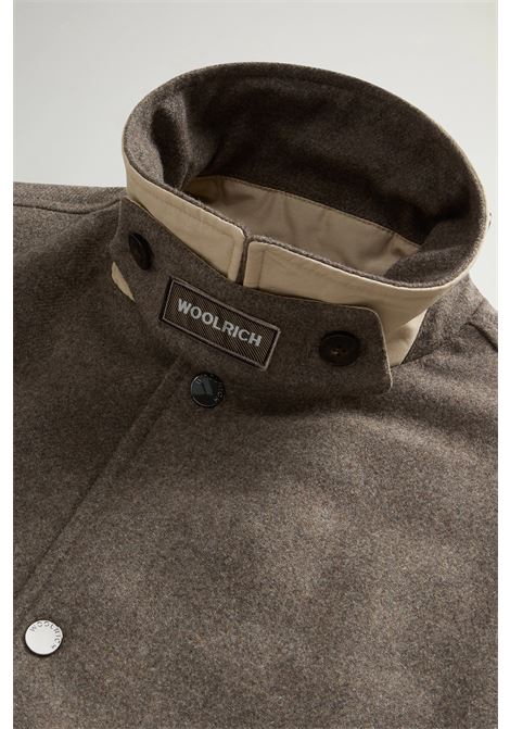 Giacca a camicia Keating in misto lana italiana riciclata WOOLRICH | GIACCHE | CFWOOS2019MRUT31907425