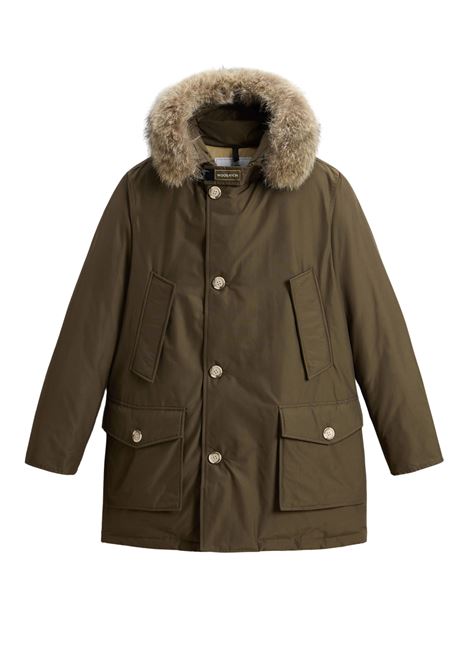 Arctic Parka in Ramar Cloth con pelliccia removibile WOOLRICH | Parka | CFWOOU0482MRUT0001DAG