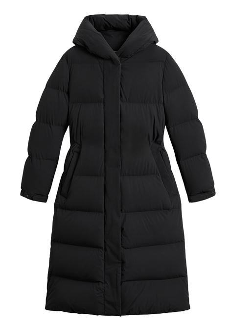 Piumino lungo Cloud in nylon elasticizzato con finitura opaca WOOLRICH | CAPPOTTI | CFWWOU2037FRUT3107100