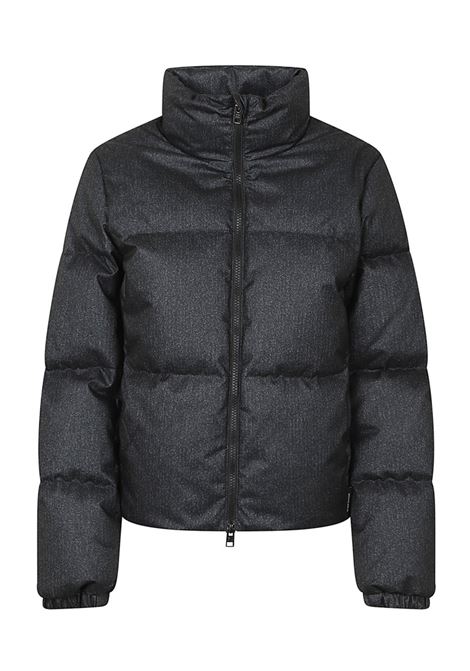 Woolrich Printed Wool Jacket Black WOOLRICH |  | CFWWOU2062FRUT5093100