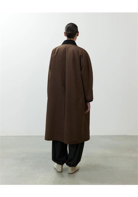 ALYSI Women's Long Waxed Cotton Coat with Detachable Lining ALYSI |  | 266904CG