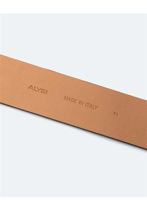 ALYSI Women's Wide Lizard-Effect Leather Belt ALYSI |  | 366634CAFFE