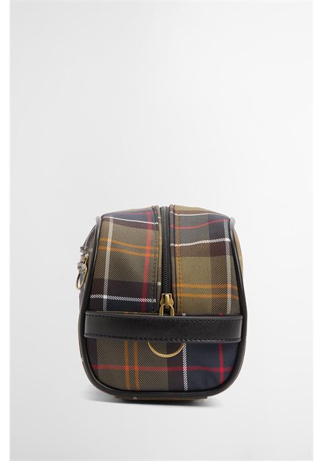 Barbour Beauty Case Tartan in Poliestere Classic/Beacon Uomo BARBOUR | Kit travel | MAC0396OL91