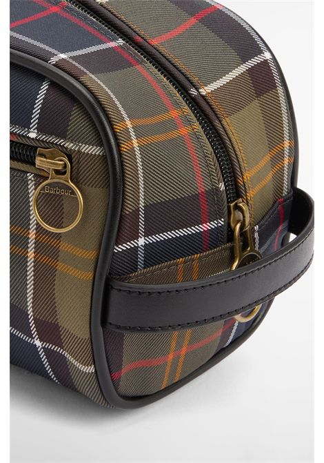 Barbour Beauty Case Tartan in Poliestere Classic/Beacon Uomo BARBOUR | Kit travel | MAC0396OL91