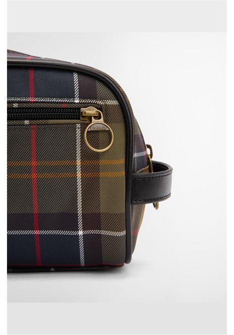 Barbour Beauty Case Tartan in Poliestere Classic/Beacon Uomo BARBOUR | Kit travel | MAC0396OL91
