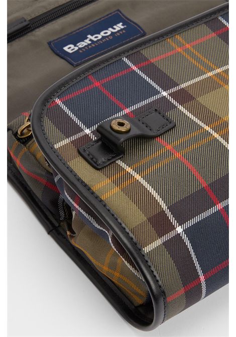 Barbour Beauty Tartan da Appendere in Poliestere Classic/Beacon Uomo BARBOUR | Kit travel | MAC0425OL91