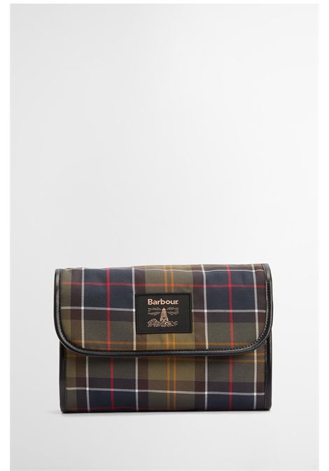 Barbour Beauty Tartan da Appendere in Poliestere Classic/Beacon Uomo BARBOUR | Kit travel | MAC0425OL91