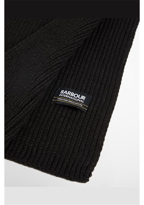 Barbour Set Regalo Berretto e Sciarpa B.Intl Sweeper Legacy in Acrilico Black Uomo BARBOUR | Gift set | MGS0072BK31