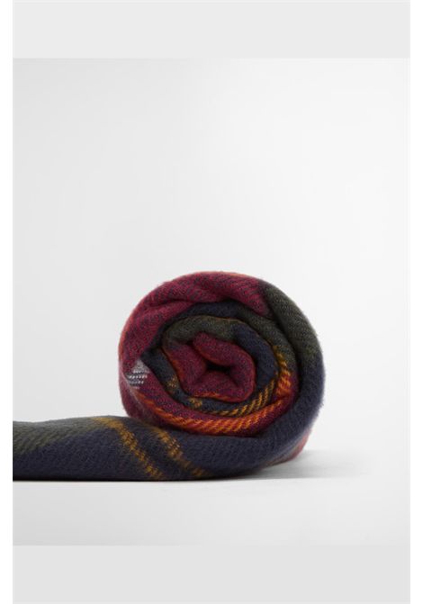 Barbour Set Regalo Berretto Swinton e Sciarpa Galingale in Acrilico Winterberry Tartan Uomo BARBOUR | Gift set | MGS0079TN69