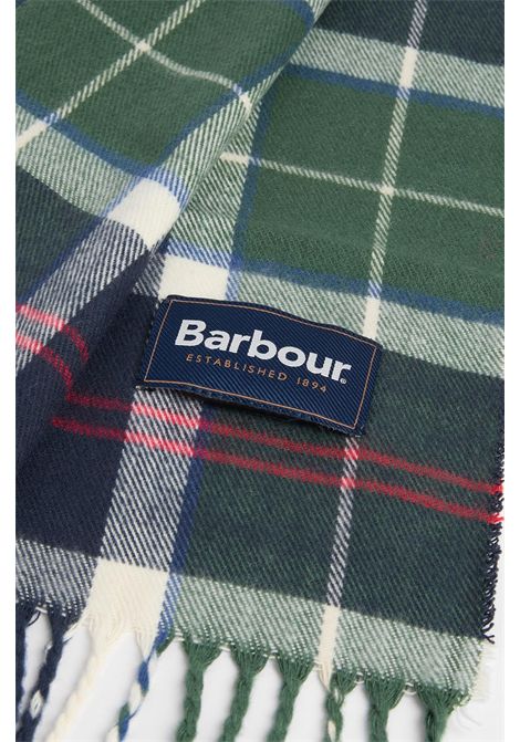 Barbour Set Regalo Berretto Swinton e Sciarpa Galingale in Acrilico Evergreen Uomo BARBOUR | Gift set | MGS0079TN98