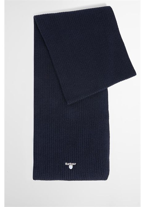 Barbour Set Regalo Berretto e Sciarpa Cascade in Misto Cotone Navy Uomo BARBOUR | Kit travel | MGS0107NY71