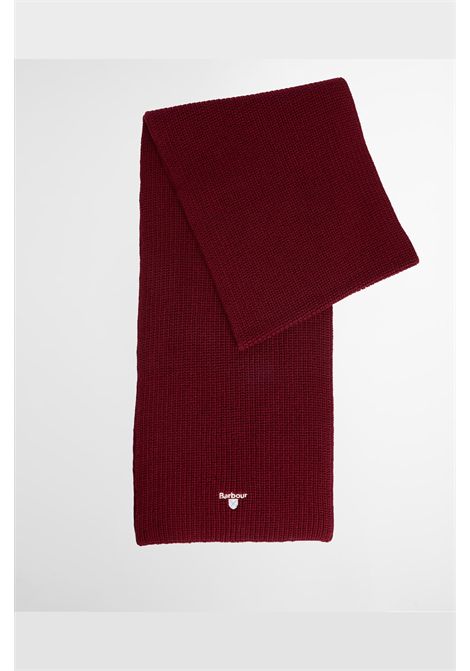 Barbour Set Regalo Berretto e Sciarpa Cascade in Misto Cotone Wine Uomo BARBOUR | Kit travel | MGS0107RE91